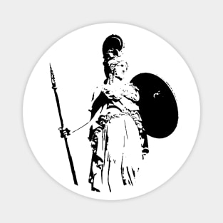 Athena, The Goddess of War and Wisdom Magnet